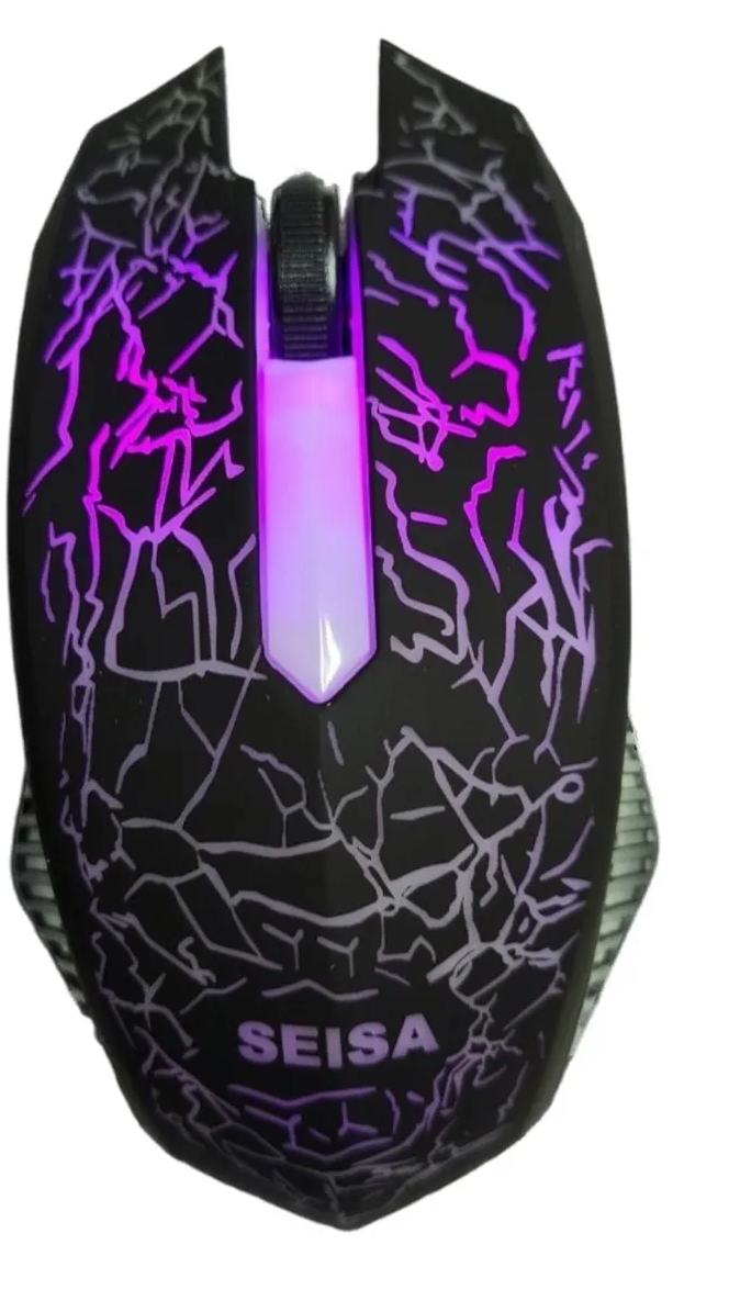 MOUSE GAMING CON LUZ SEISA A401